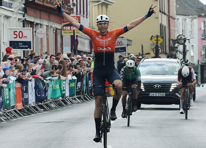 Alex Pritchard takes Stage 1 into Kilmallock 2024.